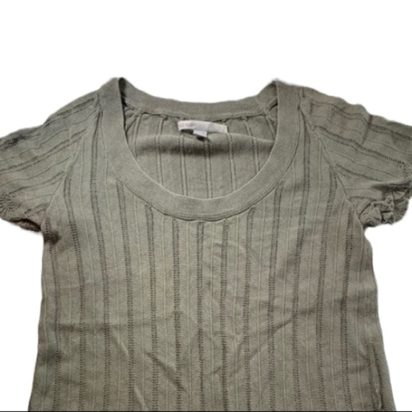 Old Navy | Knitted Scallop Edge Sweater Top Vintage 90s - Picture 2 of 10